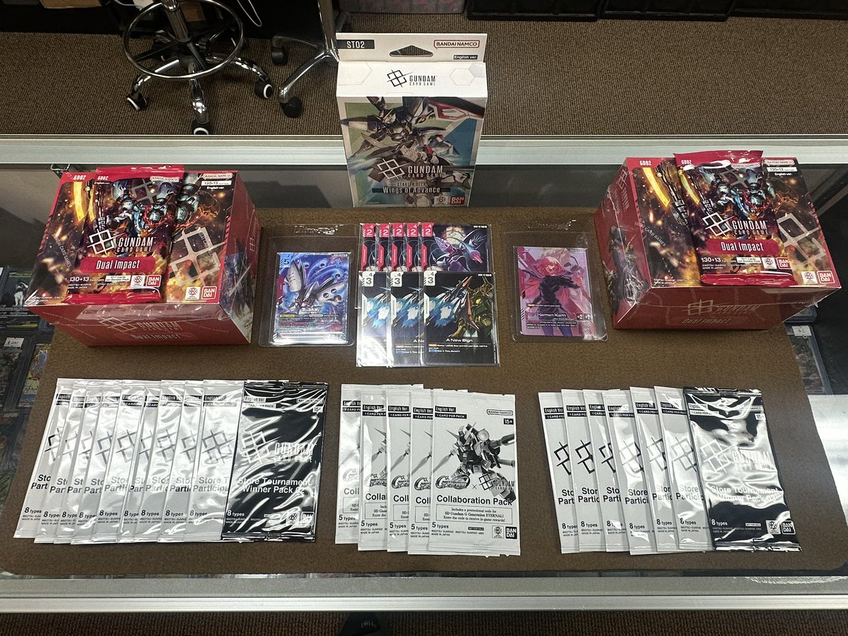 🏆 Gundam Newtype Challenge Mission 3 at GuuBuu Hobby #GUNDAMCARDGAME 
<a href="/GuubuuHobby/">GuuBuu Hobby</a> 
Winning Deck - 🟢⚪️ Green White Wing 🪽 

R1 v Blue White Epyon ✅
R2 v Red White ✅
R3 v Red Blue Aggro ✅
R4 v Green White Wing  ✅
R5 v Blue White Epyon ✅