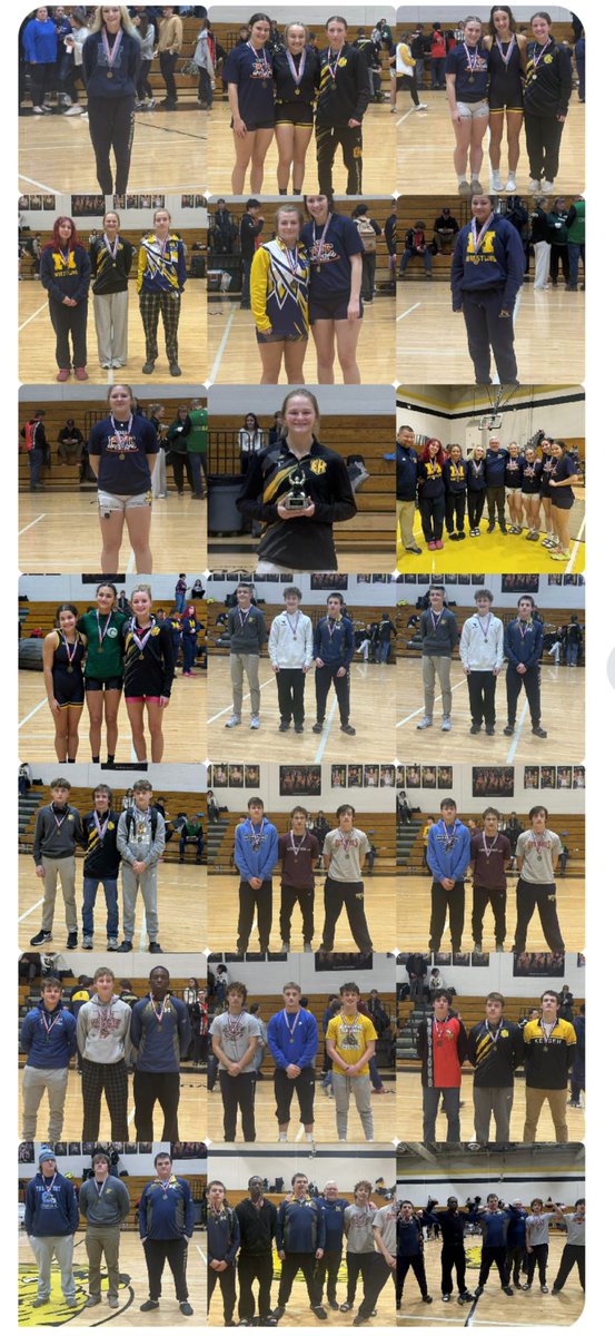 jacketscougars's tweet photo. BLING TIME: Hardy County Wrestling garnered a plethora of medals at PVC Championships in Keyser. East Hardy's Morganne Miller - PVC Girls Most Outstanding Wrestler. EHHS PVC champs: M. Funk, Barb & Roomsburg. Moorefield Girls champs: Coon & Penkov. More 🏅 #wvmat @HardySchools https://t.co/Nyi1Psn2fO