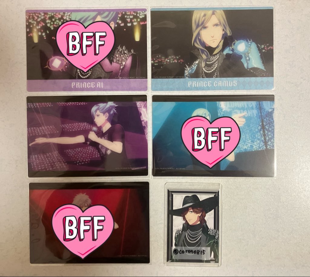 譲渡/買取/交換 うたプリ タブナイ キャラバン 特典 クリアカード