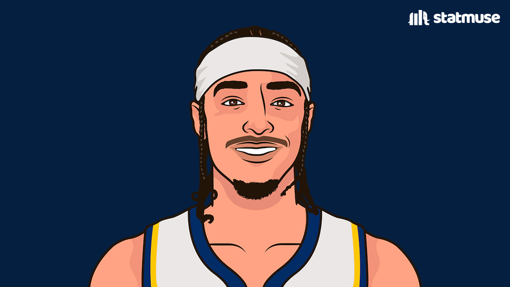 statmuse's tweet image. Andrew Nembhard in OKC:

27 PTS
7 REB
11 AST

Pacers end a three-game losing skid.