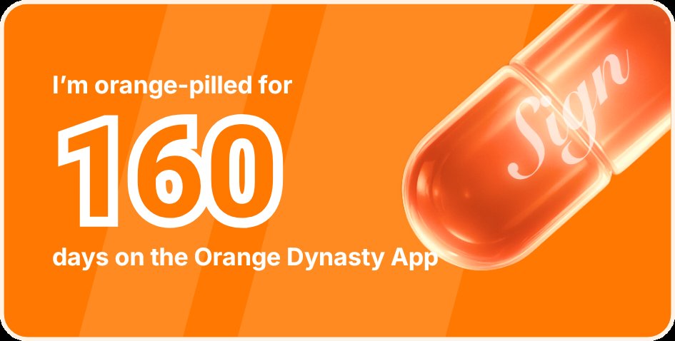 Signwander's tweet image. I've been Orange-Pilled and Seeing Signs for 160 days 👀🧡🐉.Join the app and be a better version of yourself!
orange.sign.global/app?user=G961P…