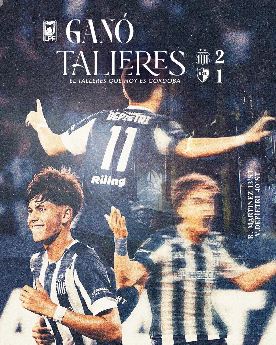 Acá está, ¡𝐄𝐋 𝐓𝐀𝐋𝐋𝐄𝐑𝐄𝐒 𝐐𝐔𝐄 𝐇𝐎𝐘 𝐄𝐒 𝐂𝐎́𝐑𝐃𝐎𝐁𝐀! 💙🤍

💪🏻 𝗩𝗮𝗺𝗼𝘀 𝗻𝗼𝘀𝗼𝘁𝗿𝗼𝘀 🤩
