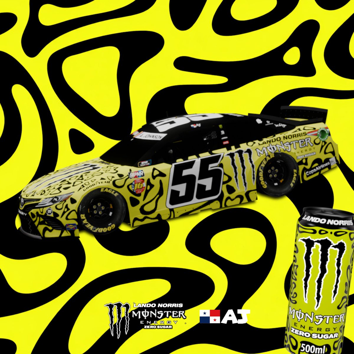 Been a little !! 

#Paintscheme #NR2003 <a href="/LandoNorris/">Lando Norris</a> <a href="/MonsterEnergy/">Monster Energy</a>