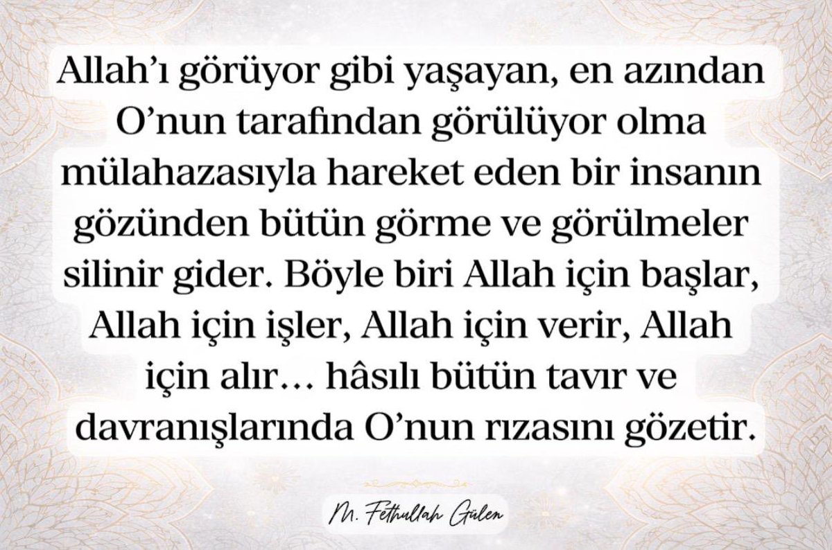 Fethullah Gülen tweet media