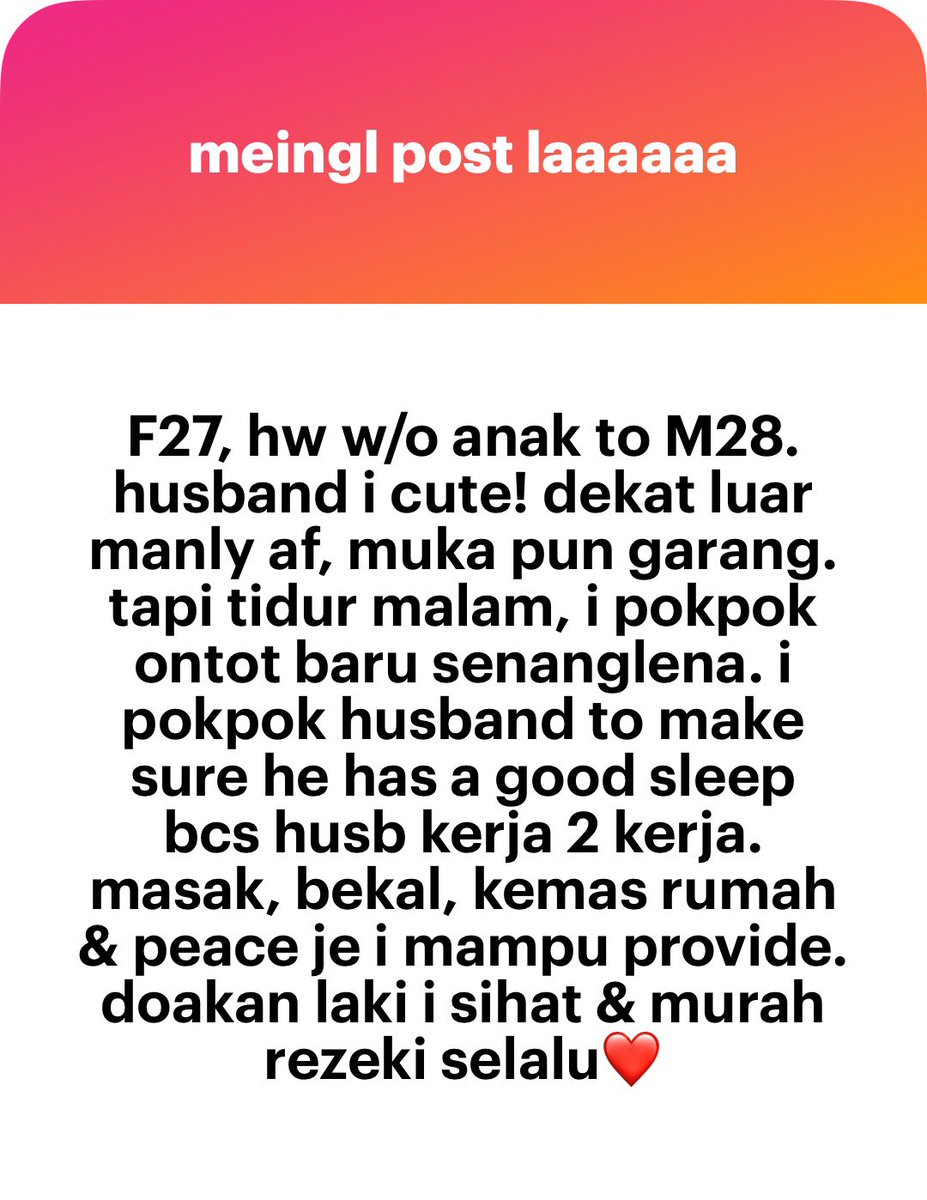 Semoga murah rezeki selalu