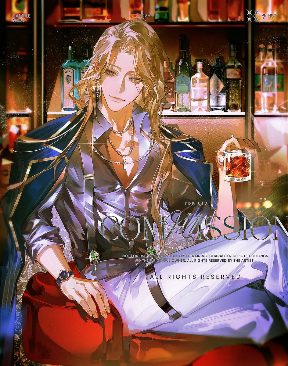 งานคอมมิชค่ะ ได้วาดบาร์บ่อยเหมือนกันเนอะ 🌹 tysm for your support!