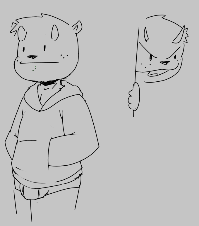 I created a new oc, give him a name