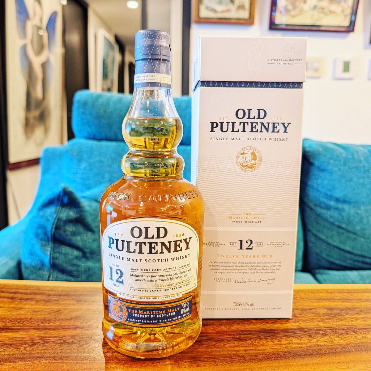 オールドプルトニーの12年を購入しました。 I purchased Old Pulteney