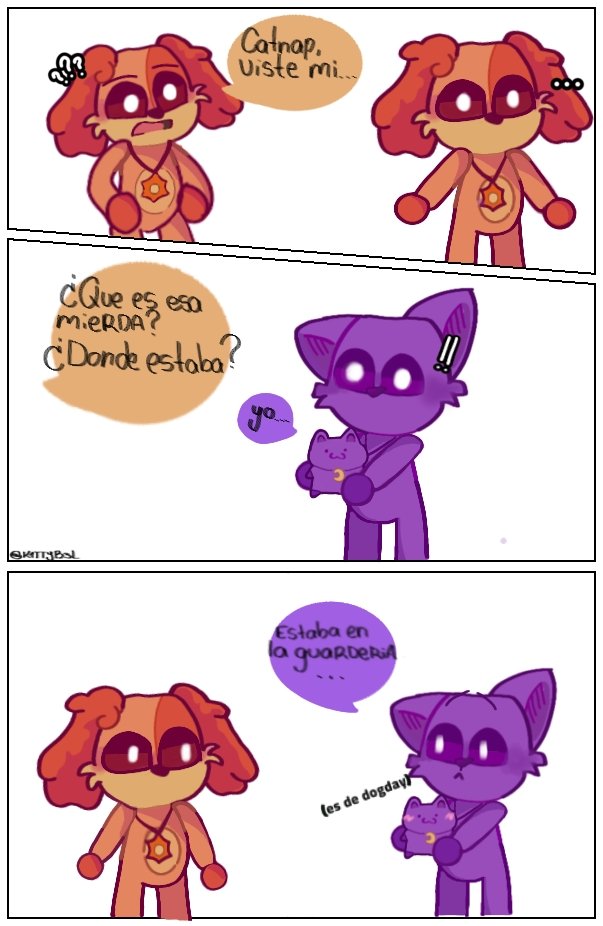 k1ttyb3l46050's tweet photo. Oli 💜 #catnap #dogday #catnapxdogday #comic #depresion #uwu #sfw #PoppyPlaytimeChapter3 #damepaleta https://t.co/JefCyCrROk