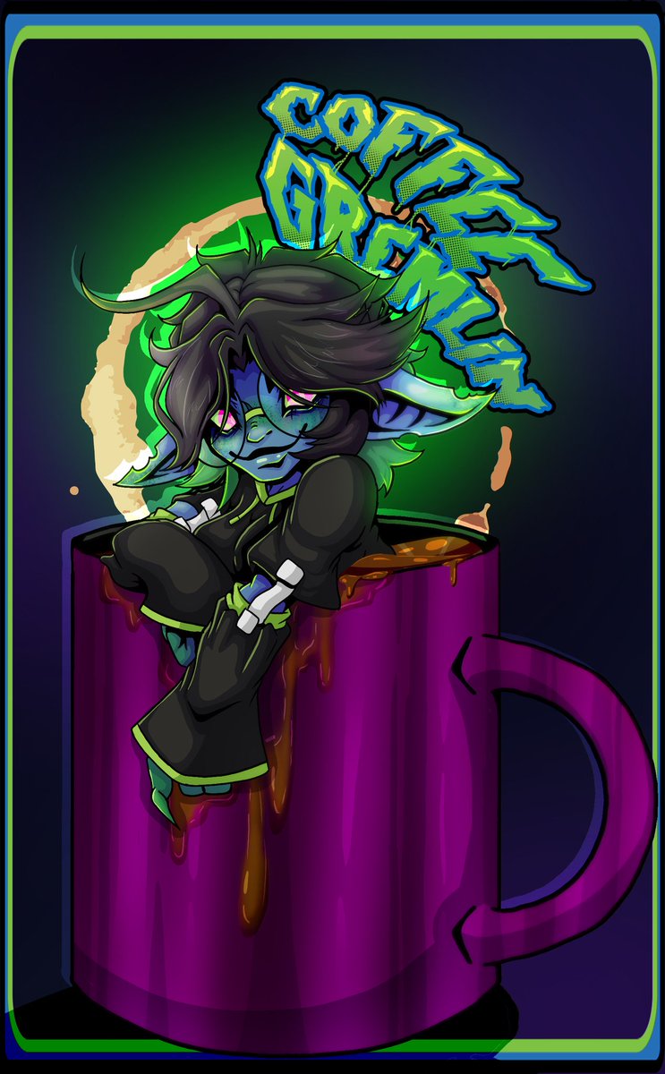 AliceMclean2203's tweet photo. Updated my Artsona! woooo 
#gremlingirl #gremlin #monstergirl #artsona #artmoots #artist https://t.co/jiDKkJ71wP