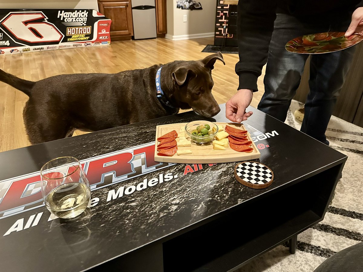 RealBenShelton's tweet image. Find someone in life who looks at you the way Rosie looks at Happy Hour Snacks in my office. #ThisPup #NomNom