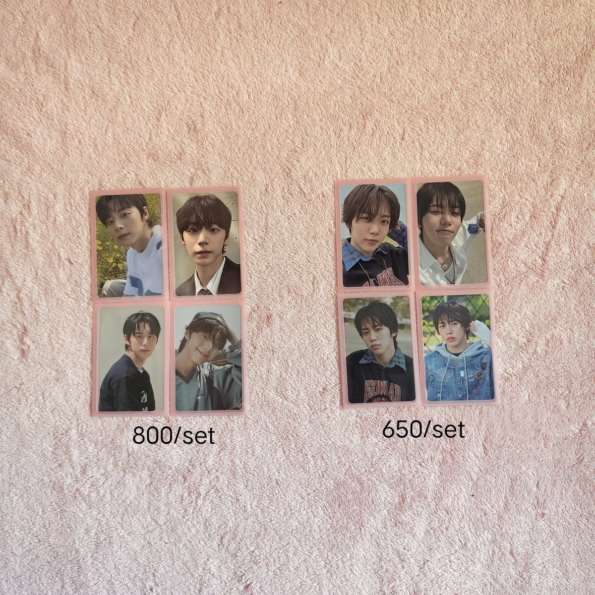 wts lfb ph only

✧⁠*⁠。AHOF Pop Up MD photocard sets

- on hand
- price in photos + other details
- pf + sf will be added after claim
- w/ freebies
- DM to claim
- PAYO

mop: maribank/gcash
mod: j&amp;t
shipping sched: every Saturday

rfs: major decluttering, need extra funds