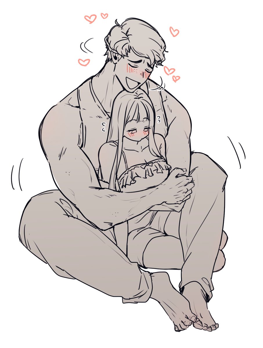 I’m weak for couples with this kind of size gap…