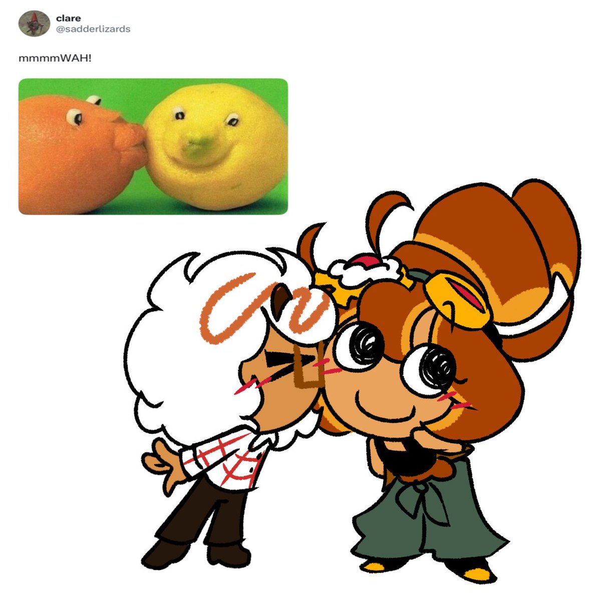 luvlibabyy's tweet image. They're funny to me #croissantcookie #herocookie