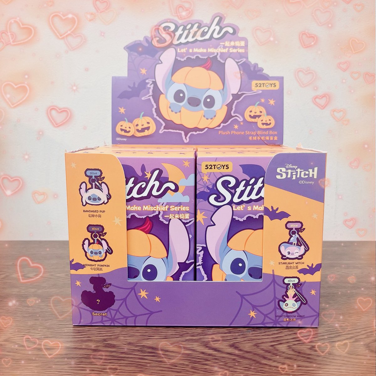 💜🎃オズコレボ新商品🎃💜 #52TOYS スティッチ トリック・オア