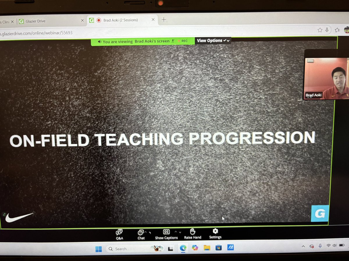 terrellcb7's tweet image. Really enjoyed @GlazierClinics Online 🏈 Clinic Day 1 with some awesome and insightful talks from @Coach_J_Rod @CoachTreLamb9 @BradAoki @CoachBLacy @CoachElkinsHSU @Coach_Lavender Really appreciate these coaches putting in their time and effort to share their knowledge!!! 🙌