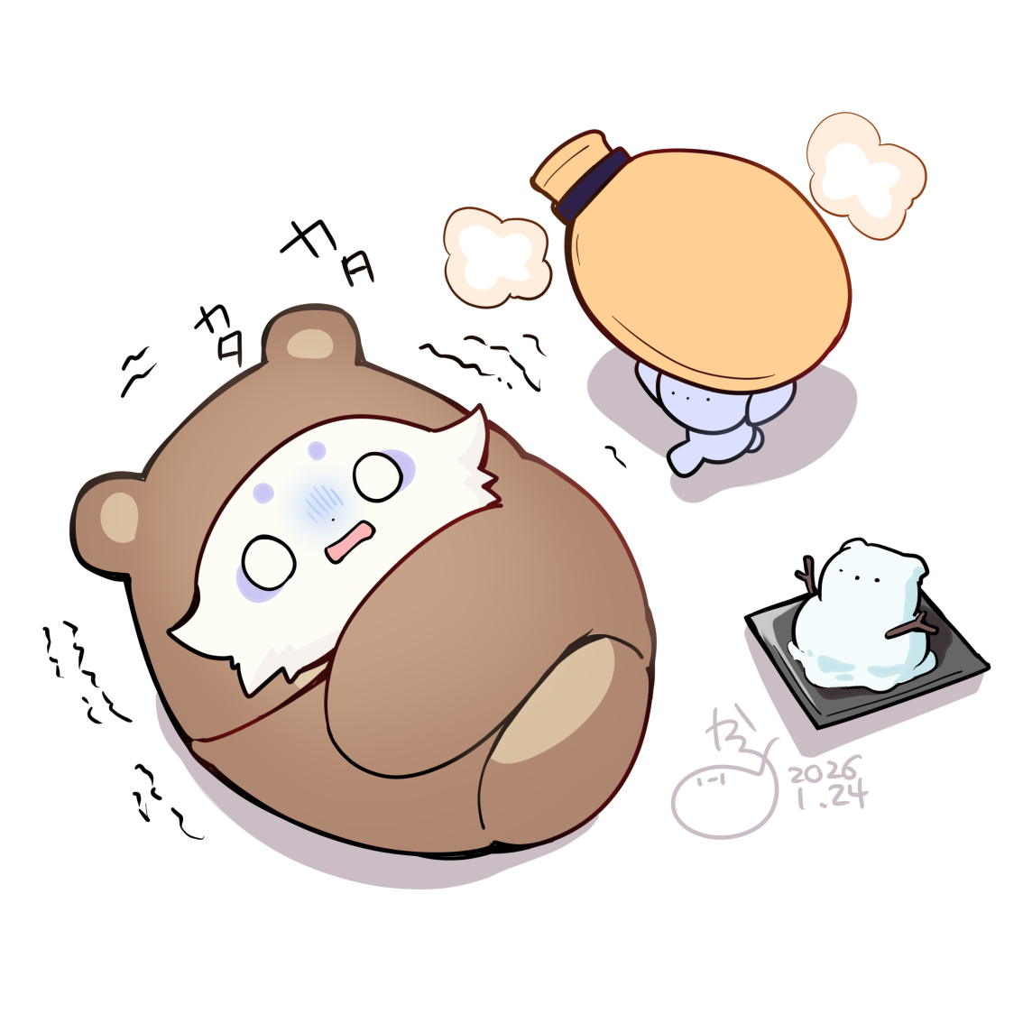 kakara's tweet image. 風邪注意🥨🍚