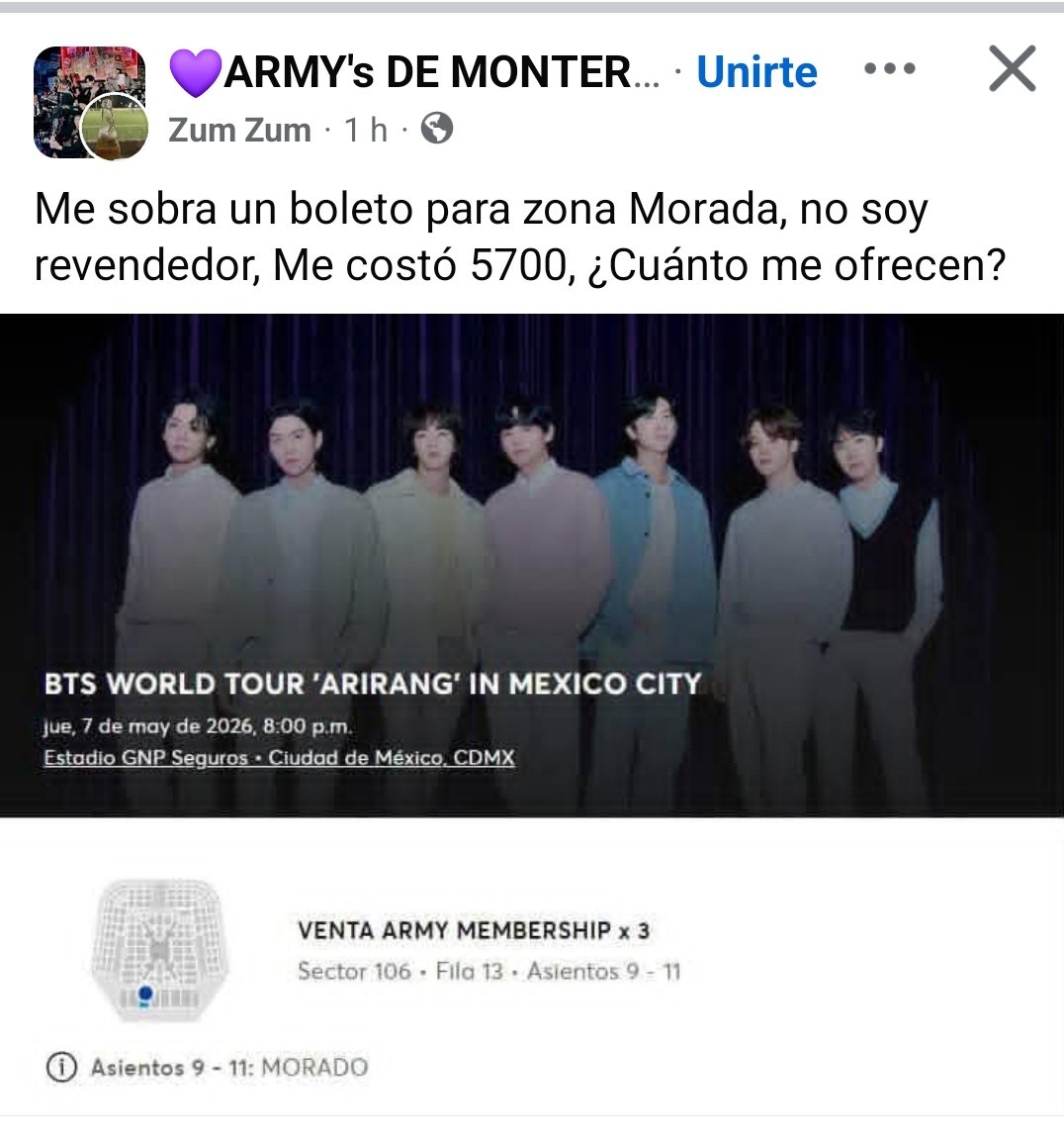 ilskook's tweet image. "No soy revendedor" "¿Cuánto me ofrecen?" TE OFREZCO LA PUTA MIERDA Y MAS 

NO A LA REVENTA EN MÉXICO 
#NoALosRevendedores
#NoALaReventa 
#ARMYNoCompraReventa