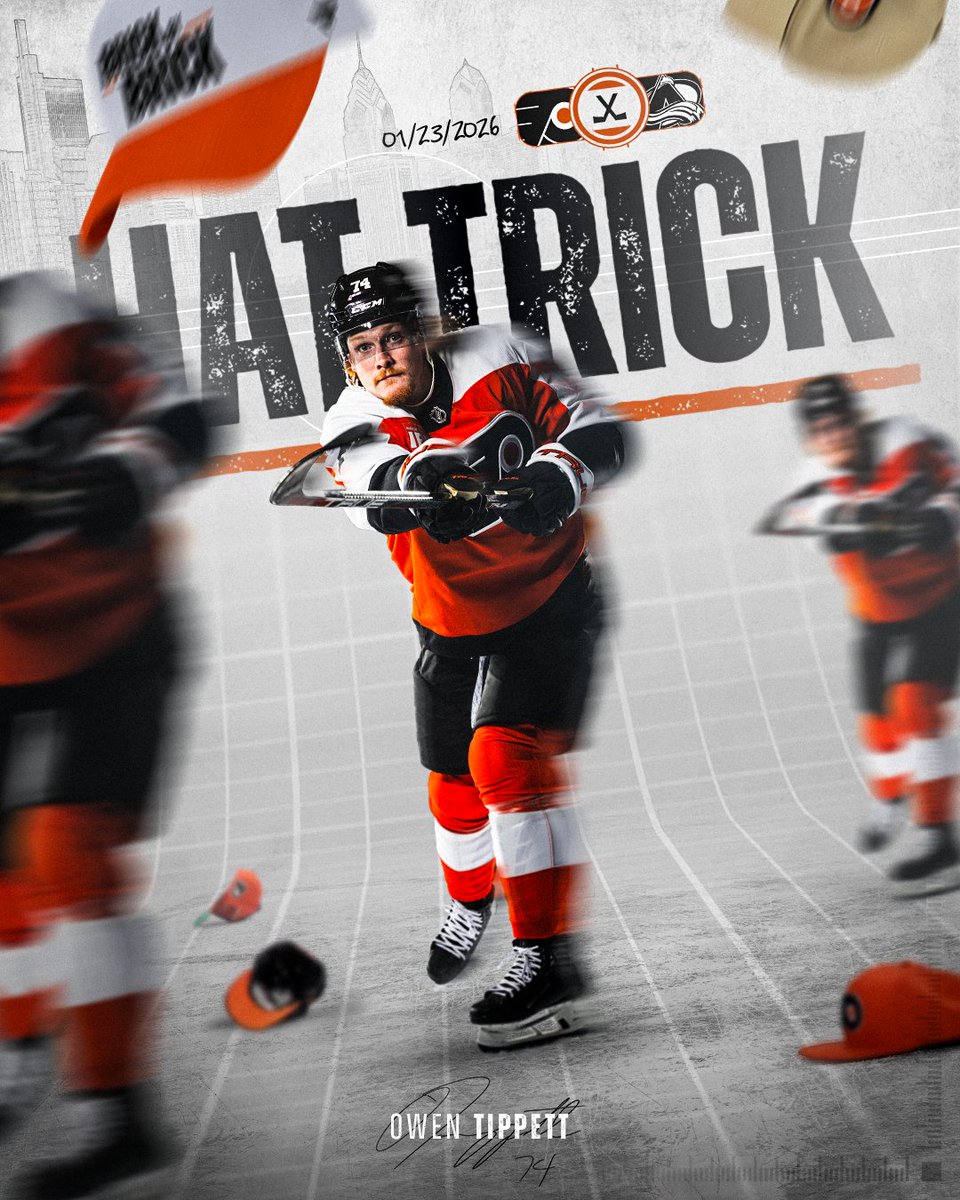 NHLFlyers's tweet image. TIPP YOUR CAPS!!! 🧢🧢🧢

#PHIvsCOL | #LetsGoFlyers