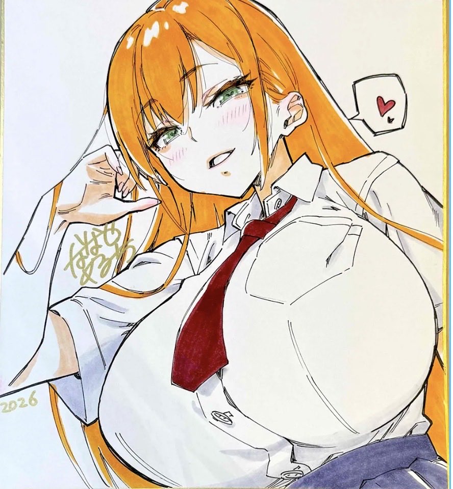 描かせていただきました!アナログ難しいー! 