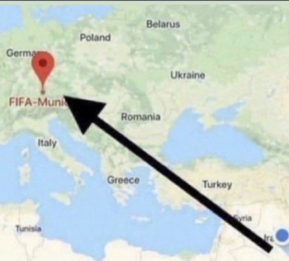 هذا مقر الفيفا روح طالب بأيقاف نيفيز 😂