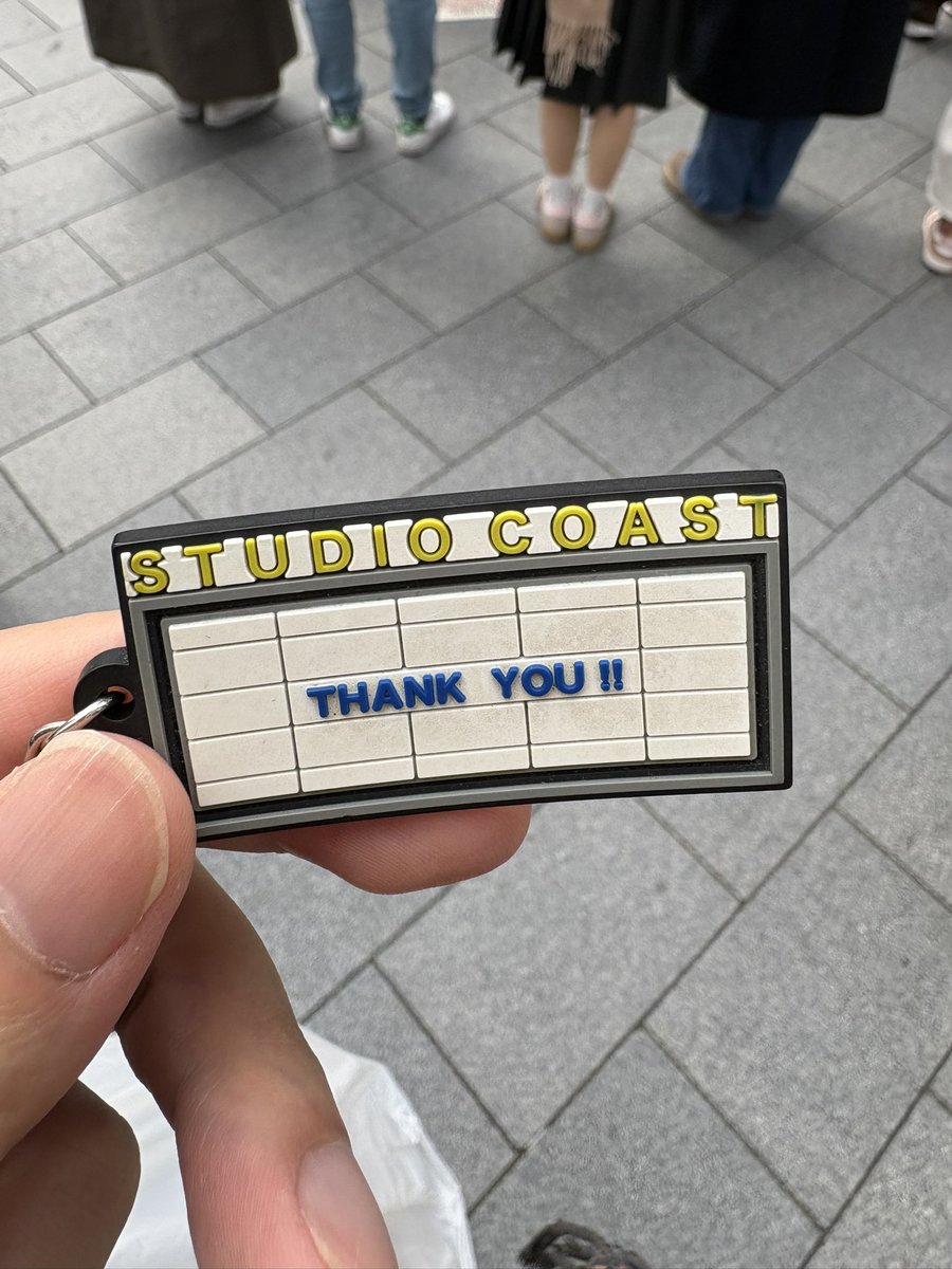 好きなライブハウスの一つだったから今でも最後にもらったこの