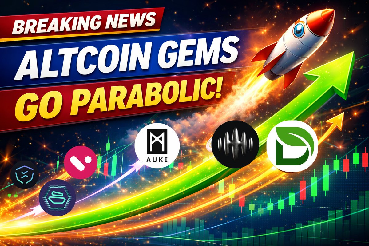 These altcoins have the potential to go parabolic in 2026:

$DMTR 100X -> 1000X
$SLC 100X -> 365X
$AUKI 35X -> 104X
$VELO 65X -> 230X
$ZBCN 17X -> 102X
$QUBIC 117X -> 390X
$NATIX 45X -> 89X
$DEXTF 60X -> 181X
$IXS 52X -> 125X