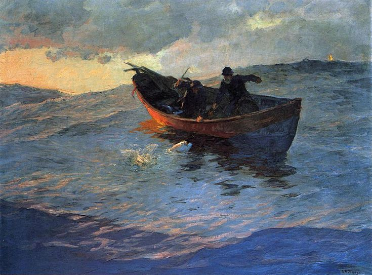 cartographer_s's tweet image. On the Suffolk Coast - Willard Metcalf, 1885