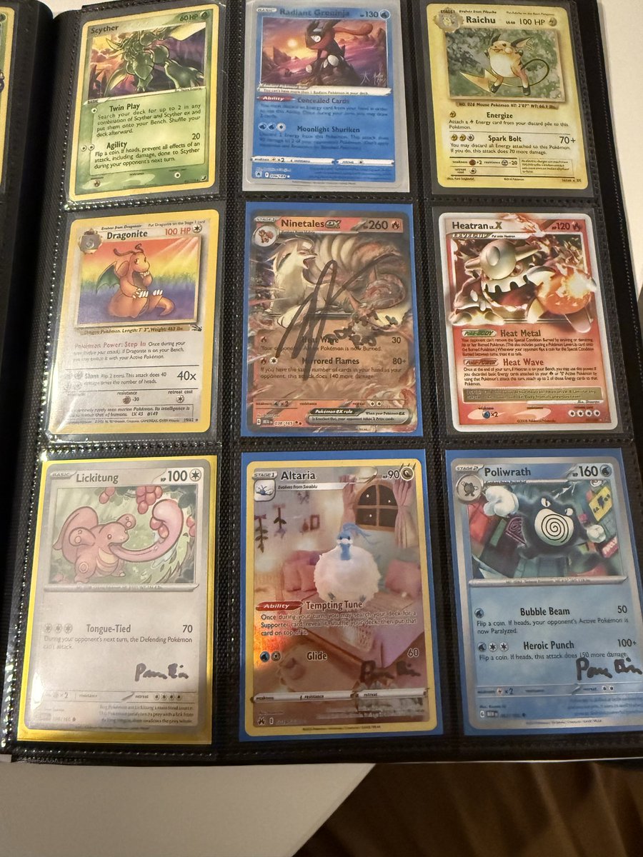 My youngest was showing me his binder. This is is favorite page 🥹