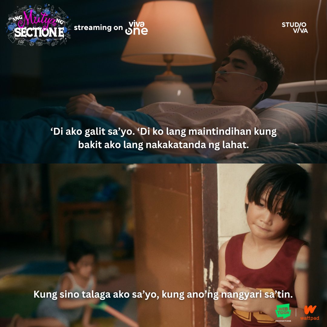 StudioVivaPH's tweet photo. Everything is starting to make sense dahil unti-unti na nating nalalaman ang mga masasakit na sikreto. ๐
Catch the EPISODE 8 of Ang Mutya ng Section E (The Dark Side) streaming exclusively on Viva One https://t.co/WZxJrLybRJ
#AMNSEBook2TheDarkSide
#AMNSEBrother
#AndreYllana https://t.co/bcwSkYAiyu