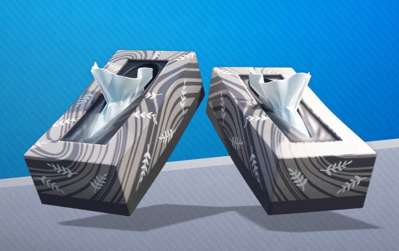 TechPulseLeaks's tweet image. Wait, What! A Tissue Box Pairs 😭

The Office Kicks “Kevin’s Dress” (Shoes) available in #Fortnite Item Shop.

Buy Here: fortnite.com/item-shop/kick…

Use code PROFESSOR in item shop.
#EpicPartner