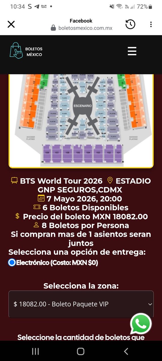 cngrejito's tweet photo. +250 boletos revendiendose en internet pero @Ticketmaster_Me y @ocesa_kpop quieren hacer creer que la preventa fué únicamente para los que tenían membresía? NECESITAMOS RESPUESTAS @Profeco https://t.co/gOzpaCvSXY