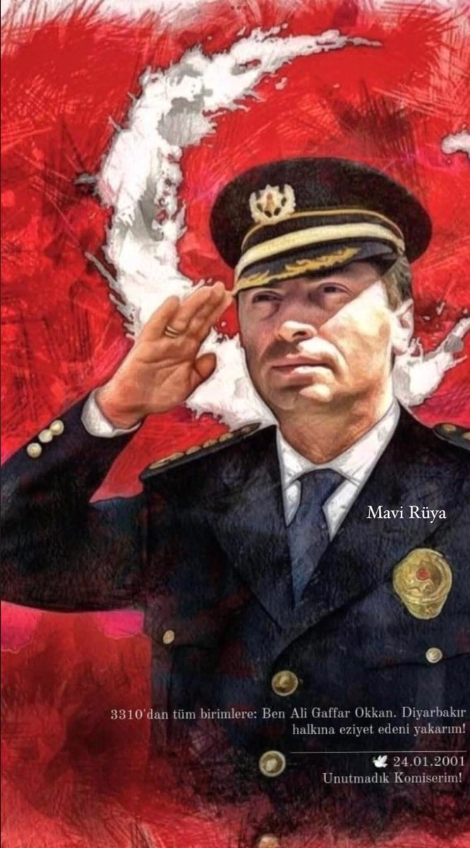21 yıl önce uğradığı hain saldırıda şehit olan Diyarbakır Emniyet Müdürümüz Ali Gaffar Okkan’ı rahmetle ve minnetle yâd ediyoruz... 🇹🇷