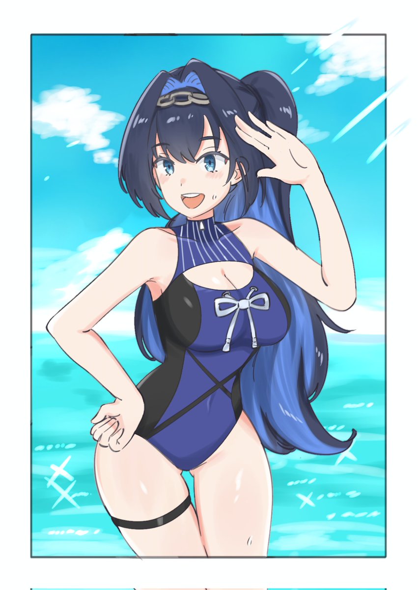 Melonsan21's tweet image. Summer 🌴
#kronillust #クロニーラ