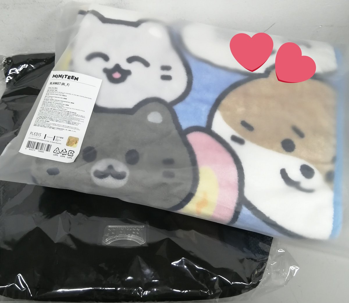 入荷情報】 #SEVENTEEN ｢SEVENTEEN HOME｣ STRING BAG MINITEEN BLANKET