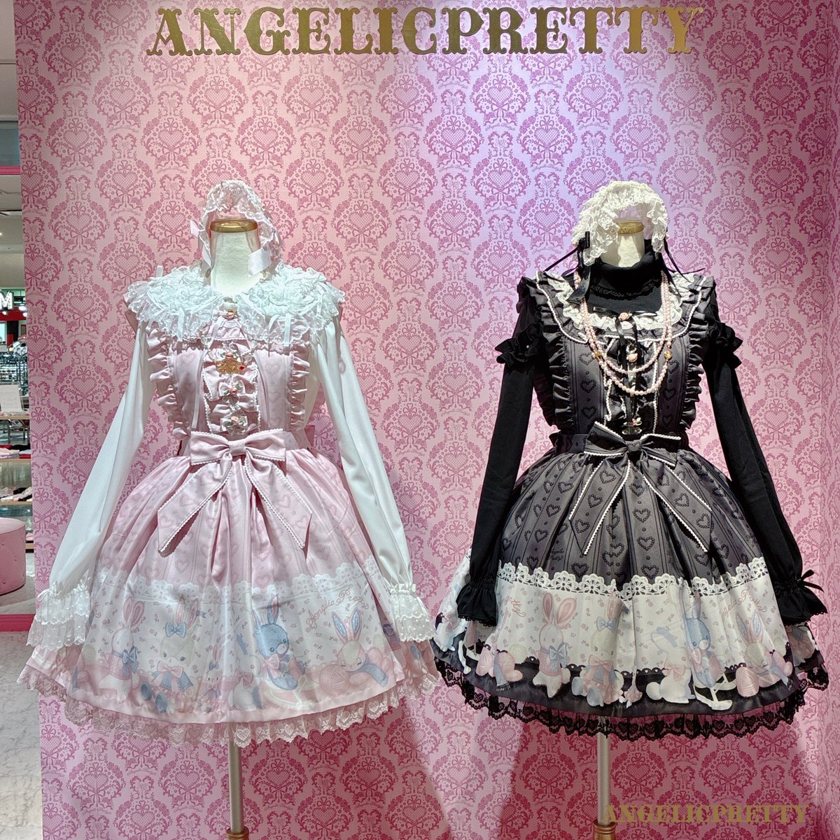 🎀ふわふわToytエプロン風スカート…¥42,900🎀 color…ピンク、サックス