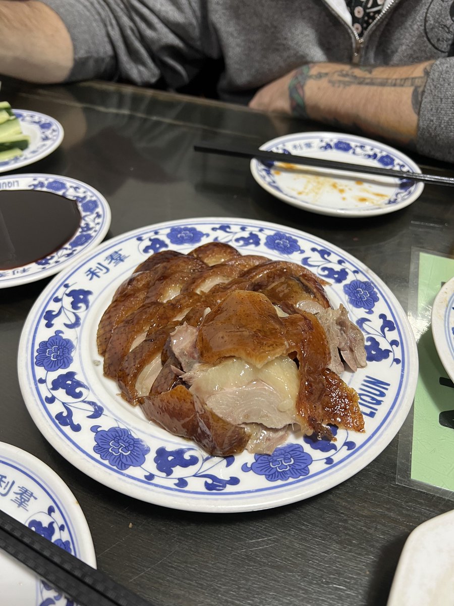 Walked 18 km through Beijing’s hutongs and then ate a stupid amount of Peking Duck