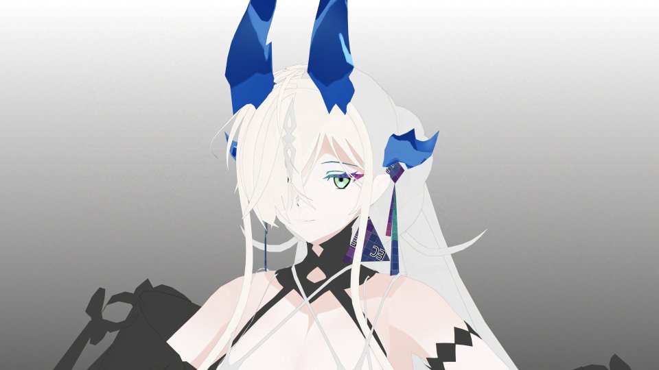IndigO_Ailurus's tweet image. ネクラス/エブラナ水着🐉🔥(MMD VRC モデル  WIP)

前回のモデルは前髪のアレンジが強すぎたので
元絵の雰囲気を再現する方向に修正中