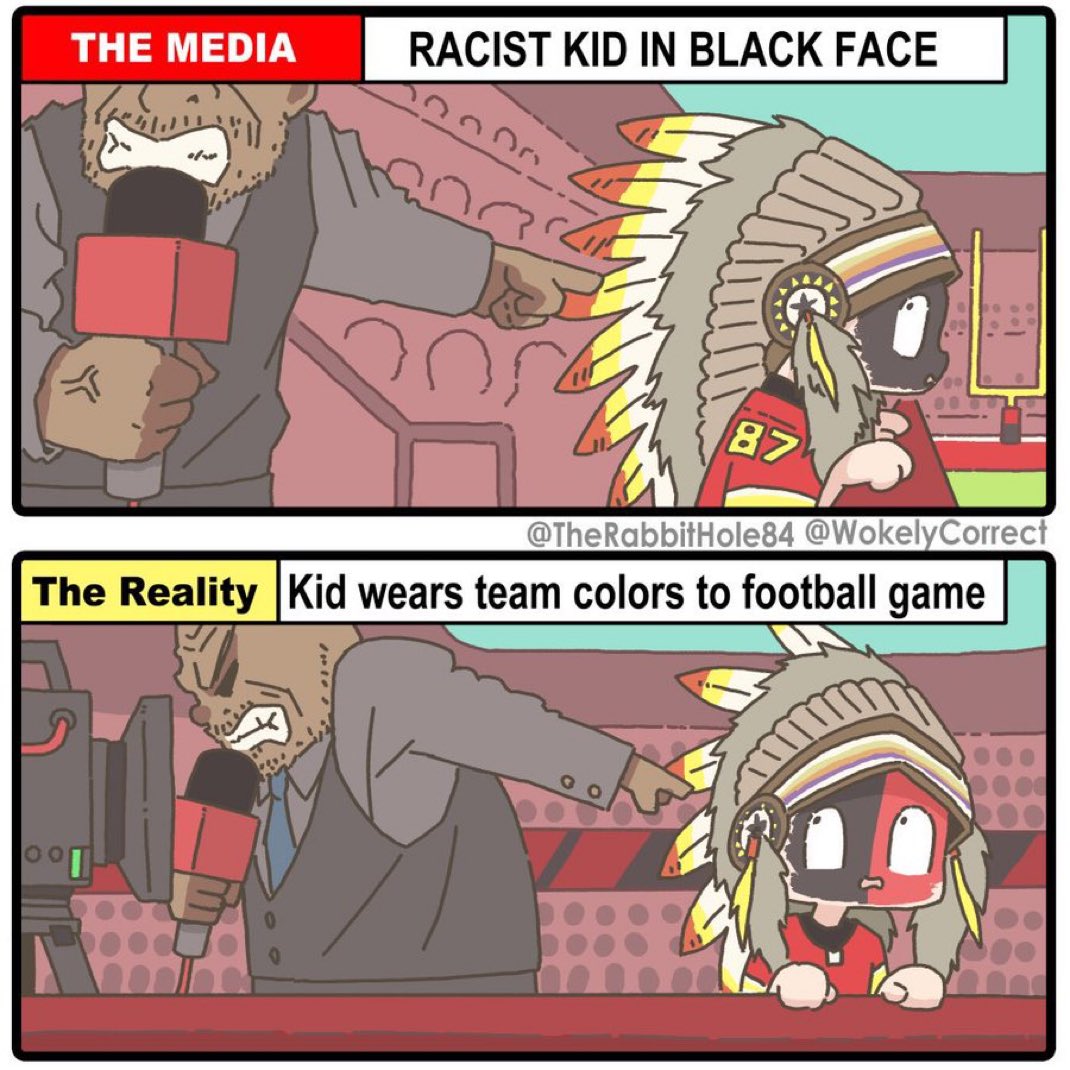 Important to remember that the legacy media regularly lies about racism because its viewers are suckers who fall for race hoaxes.