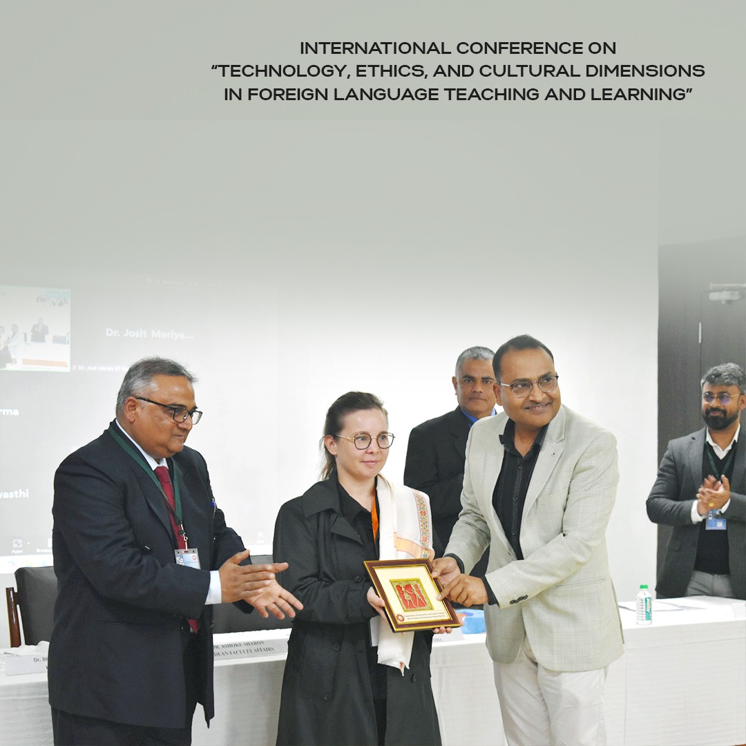 BITMesra_Ranchi's tweet photo. The Dept. of HSS, #BITMesra, successfully hosted the #InternationalConference on Technology, Ethics, & Cultural Dimensions in Foreign #LanguageTeaching and Learning from 21st to 23rd Jan 2026 in Hybrid Mode.
#HumanitiesAndSocialSciences #TechnologyAndEthics #AcademicExcellence https://t.co/PeR8ryeNZo
