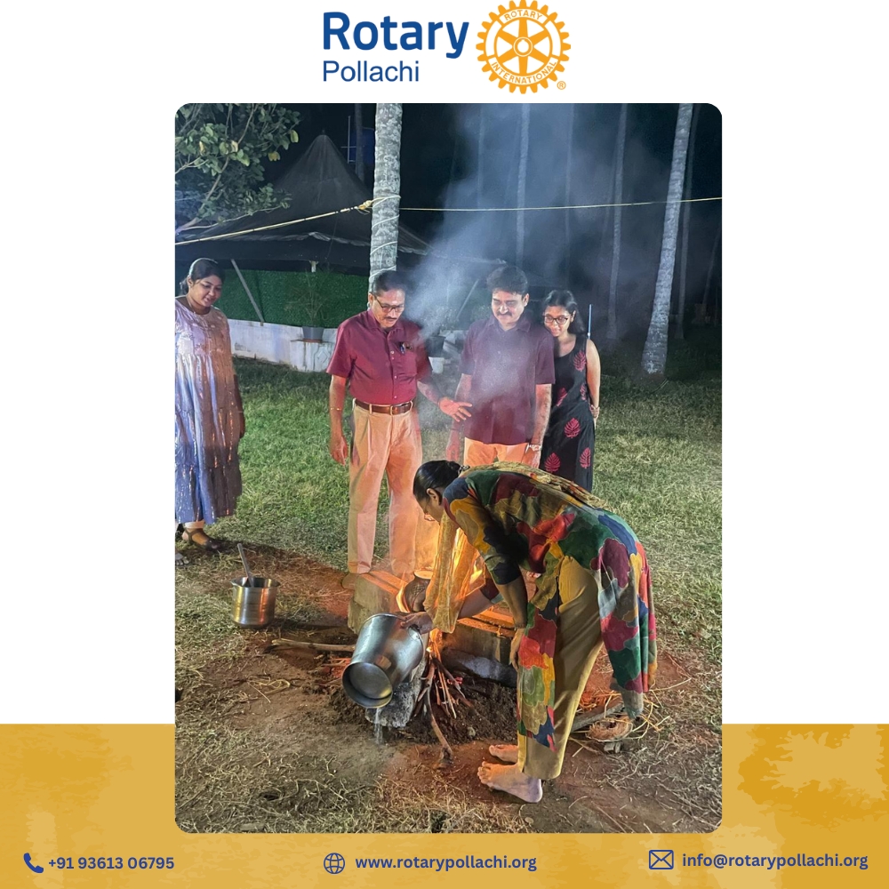 rotary_pollachi's tweet image. Pongal celebrations with fellowship, tradition, and togetherness 🌾

A joyful moment of bonding and Rotary spirit.

#RotaryPollachi #PongalCelebration #Fellowship