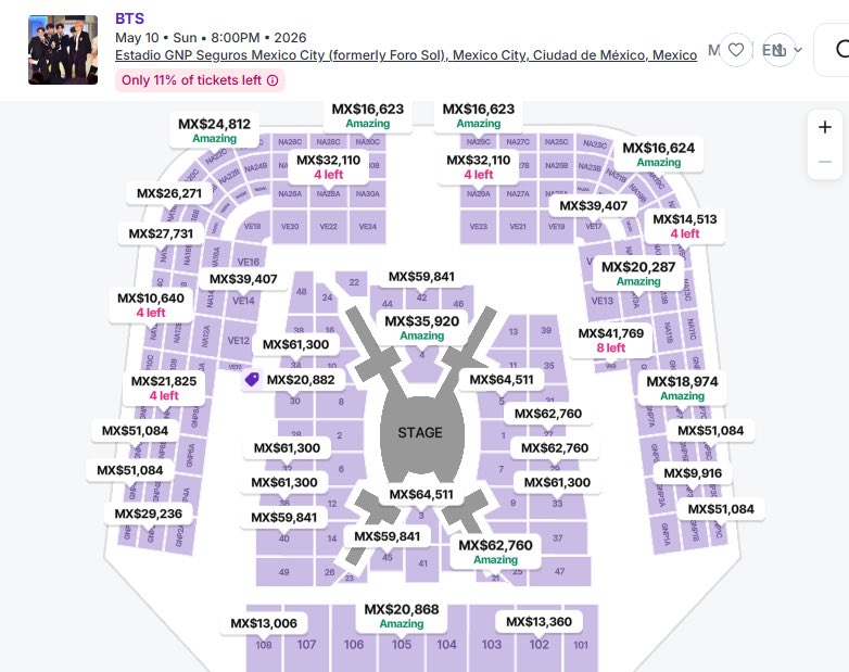 BeautifulSoulB7's tweet image. 어찌 이런 상황이...???????😳🥺🤬

(1) 대기번호 3,000~5,000번 받은 아미들도 🍇을 구하지 못함.(입장했을 때는 구매가능한 표가 남아 있지 읺았음. )
(2) 판매 시작 30분 후 이미 재판매 사이트들에는 엄청난 이윤을 붙힌 🍇들이 왕창 올라왔음.
(3) 업자들이 선점해 버린 🇲🇽티마 티켓팅

지난 19일…