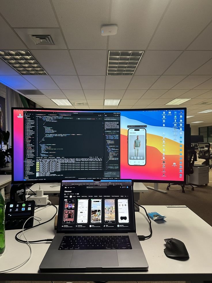 Adityapandeydev's tweet photo. Does working with monitor increases your productivity ? https://t.co/dBm4A7LtuF