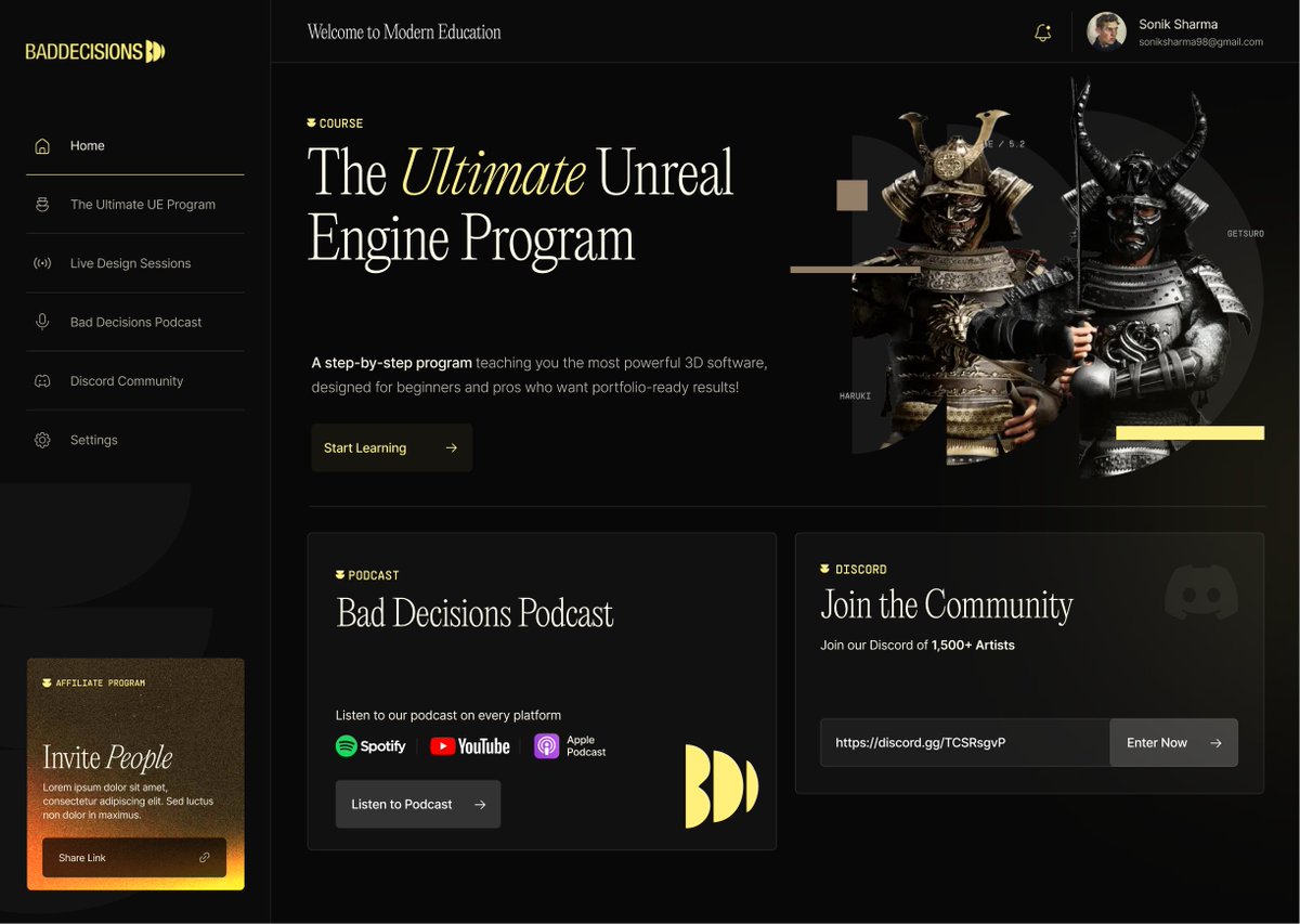 Hero Concepts for <a href="/badxstudio/">Bad Decisions Studio</a>