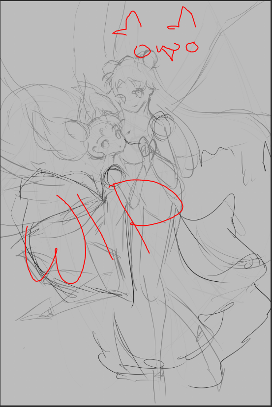 doodling my gorls!!!