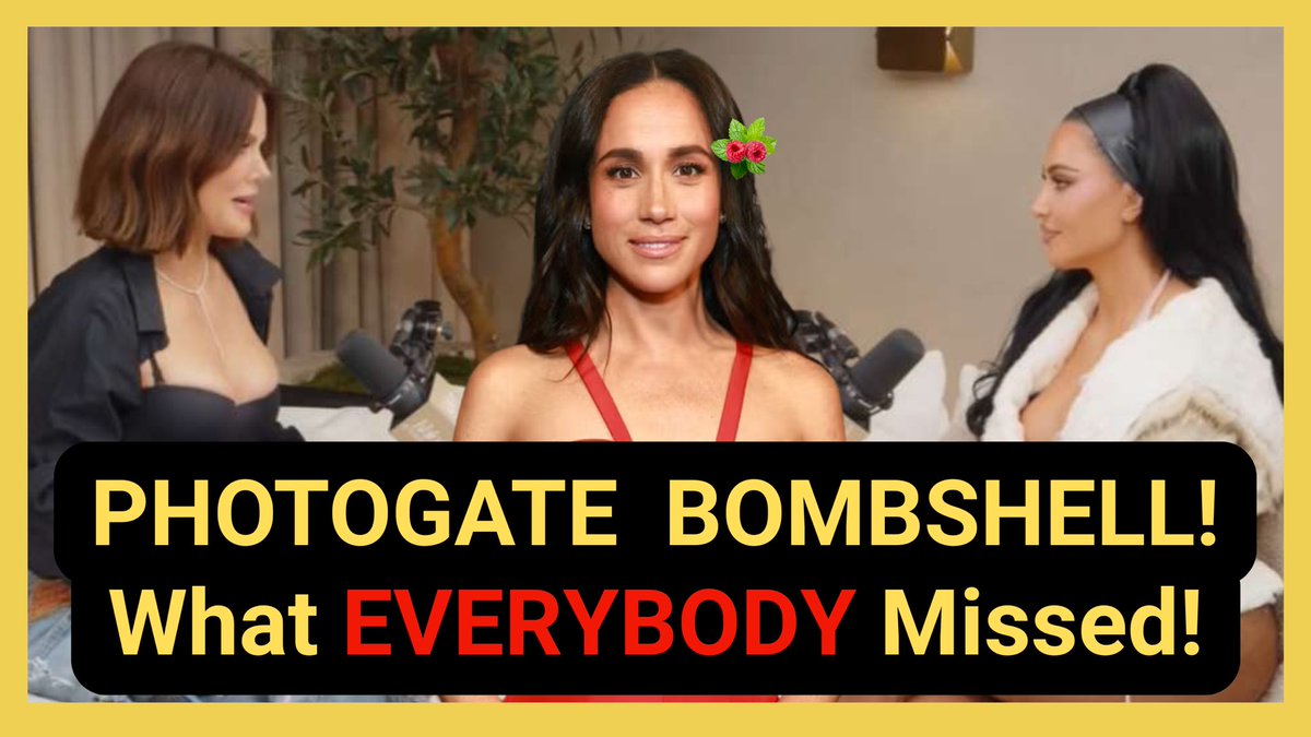 RestingDollface's tweet photo. ๐๏ธ Turn ON your Notifications! ๐ผ New Video Dropping TOMORROW - What EVERYONE Missed! Iโve shared my theories for a while, & the Meghan Markle #Photogate podcast confirmed a puzzle piece for me!
๐บ https://t.co/Q5k3WNfCBZ
Stay tuned! #KimKardashian #KrisJenner #AsEver https://t.co/53HjK9RDgt