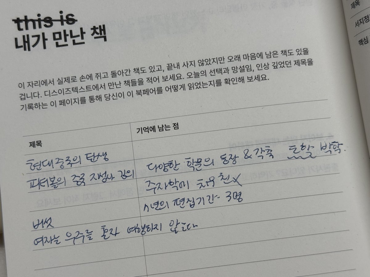 hujo_taku's tweet photo. 내가 만난 책 📝

너머북스 @nermer_books 의 중국사 책들이 흥미로웠는데 가격... 가격 이슈....!! 하지만 조만간 꼭 볼 것이에요 ☑️ 

그리고 최근에 읽은 [세계 끝의 버섯] 
자본주의의 폐허에서 삶의 가능성에 대하여
애나 로웬하웁트 칭 저자(글) · 노고운 번역
현실문화연구 @hyunsilbook 

오타쿠행사갔다가 추천받았는데 나도 무척 재밌게 읽었음. 근데 책이 나오는데 7년이나 걸렸대!! 

[ 여자는 우주를 혼자 여행하지 않는다 - 여성 영웅 서사의 세계 ] 
게일 캐리거 저자(글) · 송경아 번역
원더박스 @wonderbox13 

아 이 책도 읽어보고 싶었는데, 시간이 다 돼서 & 예산 고갈.. ㅋㅋ