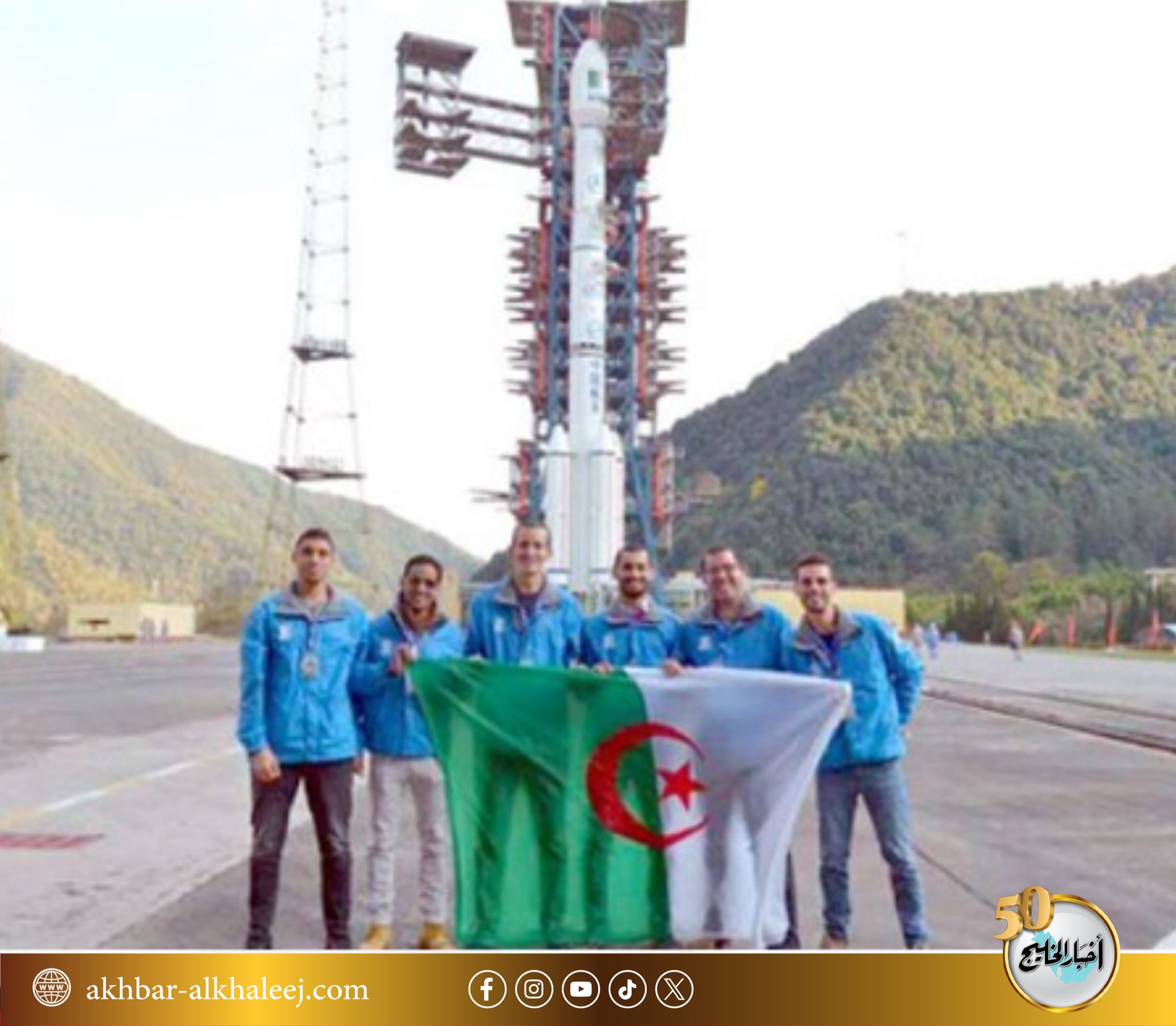 الجزائر تطلق بنجاح قمرا اصطناعيا ثانيا من قاعدة صينية #البحرين 