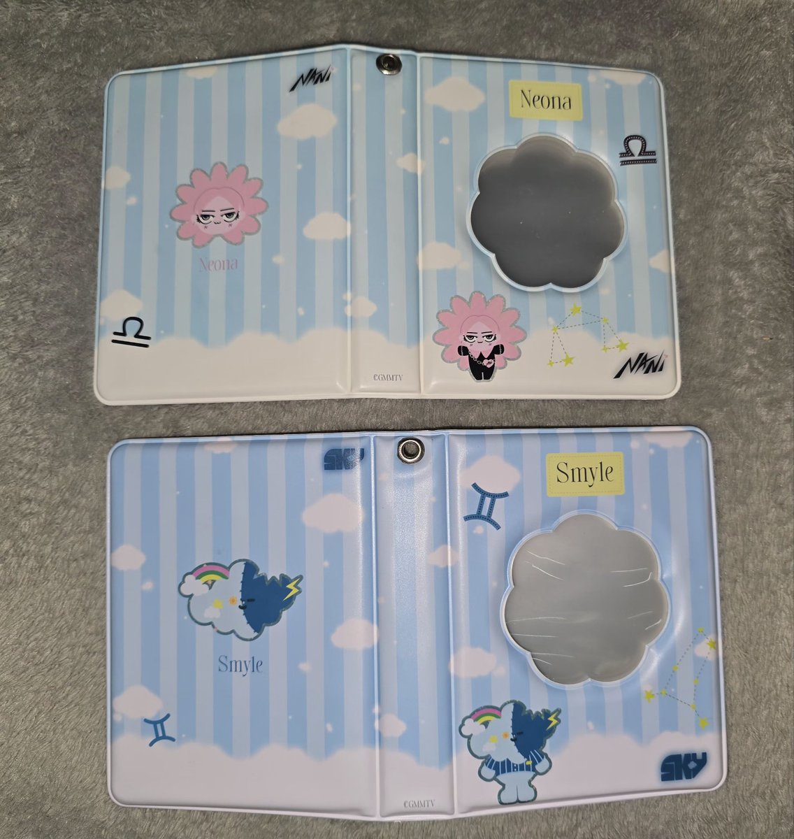 WTS/พร้อมส่ง🎁🔥
     💘 CARD ALBUM Smily-Neaona 
       💘 อันละ 120 บาทค้าบ น้องเคยผ่านการใช้งานนะคะ🙇🏼‍♀️
🚚ค่าเดินทาง 35 บาท ก๊อกๆมาได้เลยคับ
#ตลาดนัดสกายนานิ #ตลาดนัดgmmtv