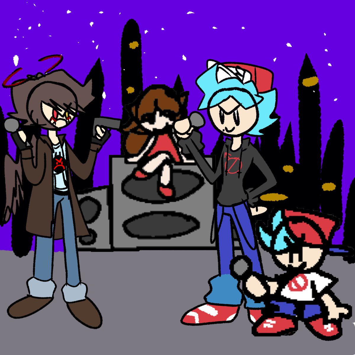 Fnf BB but if they were bad..😂